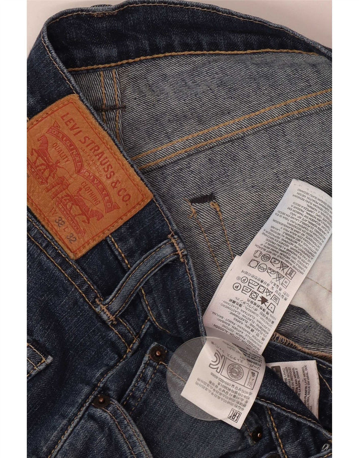 Levi's Masculino 511 Slim Jeans W32 L32 Azul Algodão
