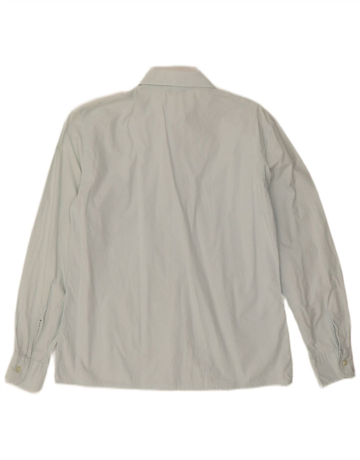 Camisa Benetton Mulher UK 12 Azul Médio