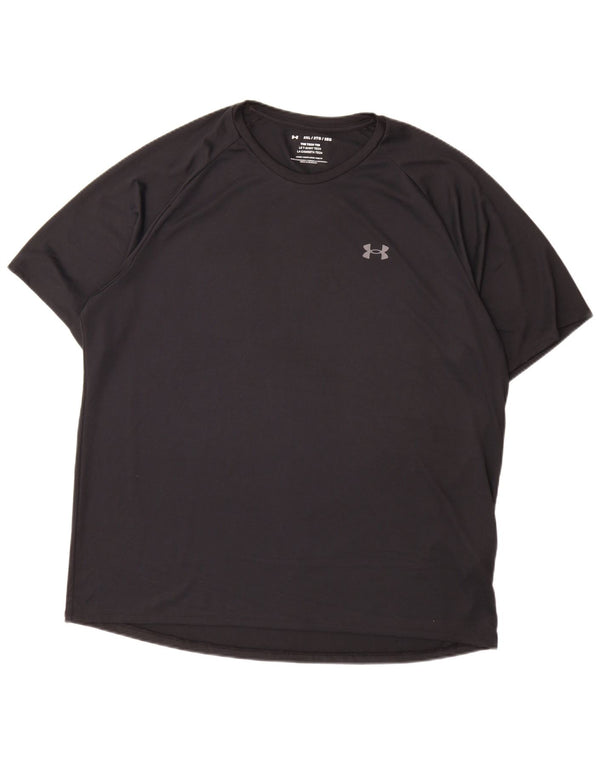 Camiseta masculina Under Armour Top 2XL poliéster preto