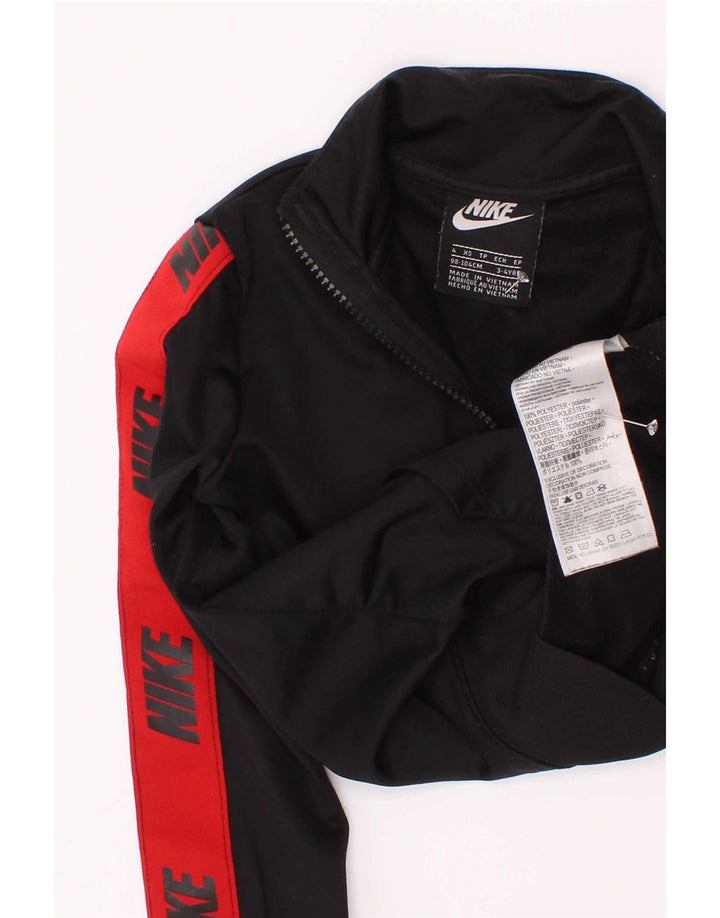 Jaqueta Nike Boys Graphic Tracksuit Top 3-4 Anos XS Preto Colorblock