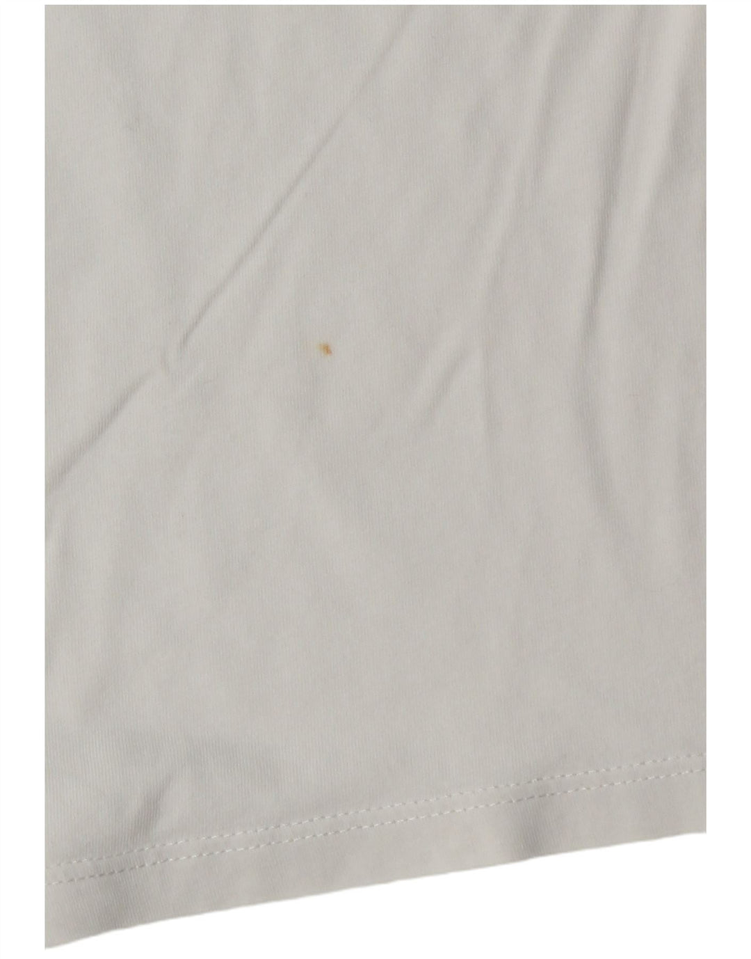 Zara Womens Graphic T-Shirt Top UK 14 Médio Algodão Branco