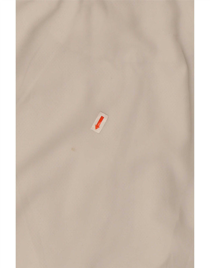 Lotto Mens Treino Top Jaqueta XL Poliéster Listrado Branco