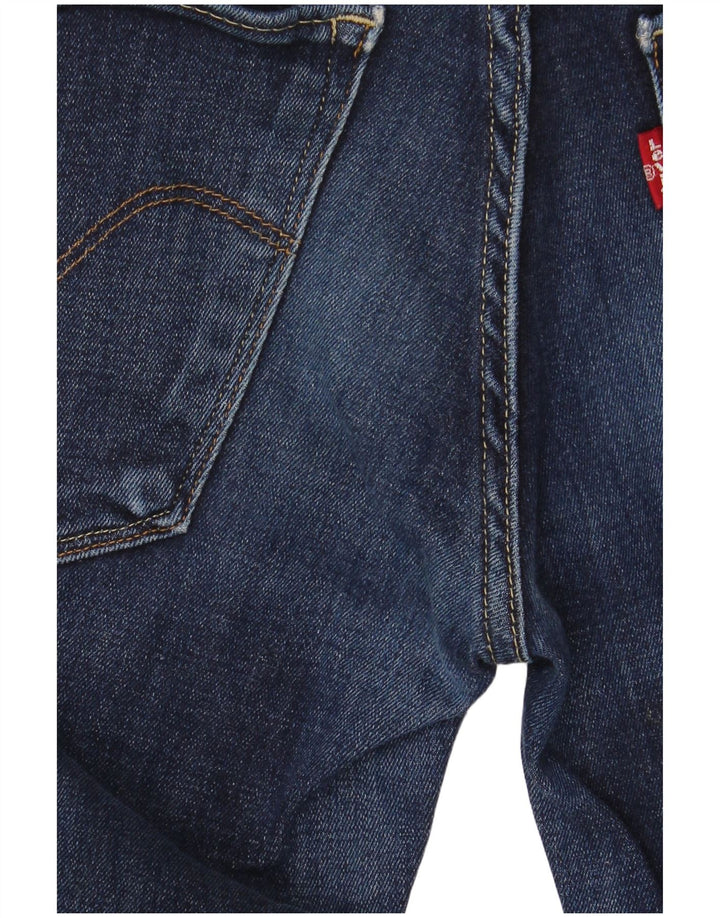 Jeans skinny feminino Levi's W28 L30 algodão azul