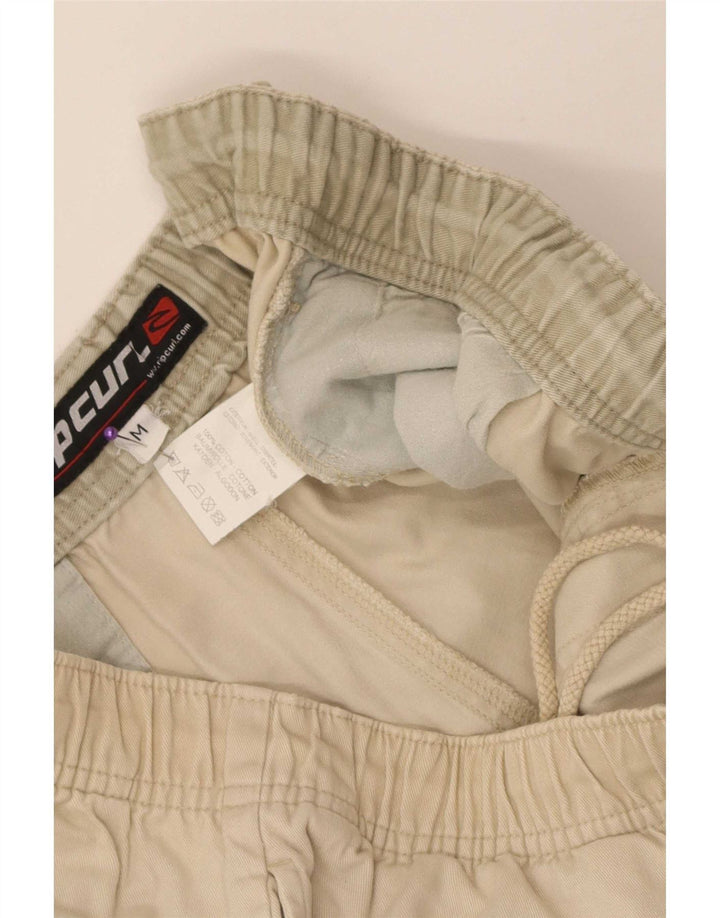 Calça Chino Rip Curl Masculina Reta Médio W34 L29 Algodão Bege