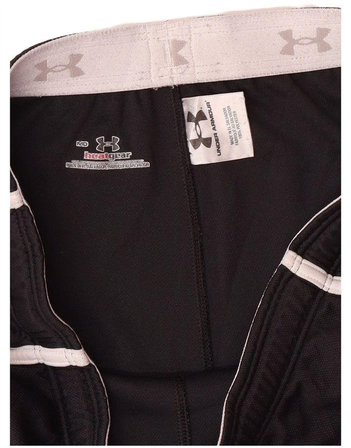 UNDER ARMOUR Calções esportivos femininos Heat Gear Graphic UK 14 médio preto