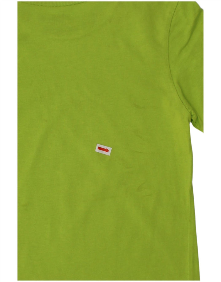 Camiseta Adidas Menino 5-6 Anos Verde Algodão