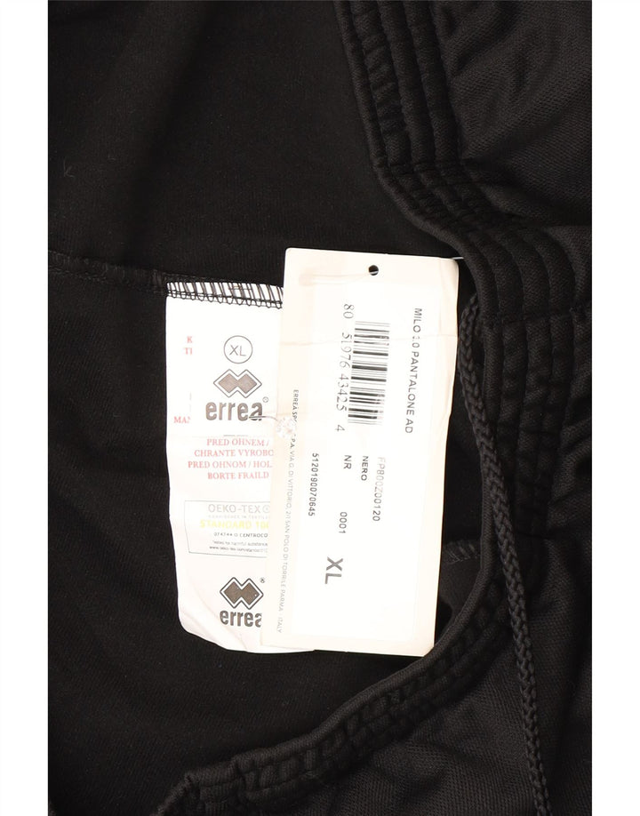 Calça de treino masculina Errea Joggers XL poliéster preto