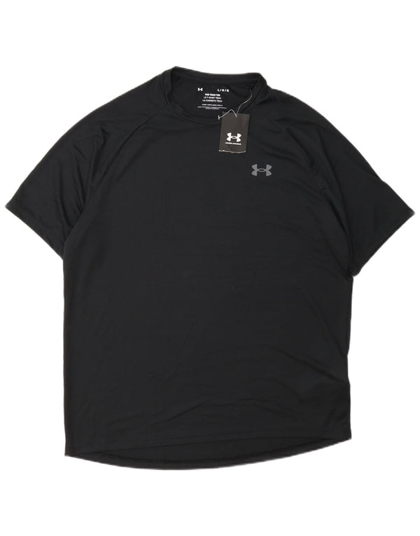 Camiseta masculina Under Armour grande poliéster preto