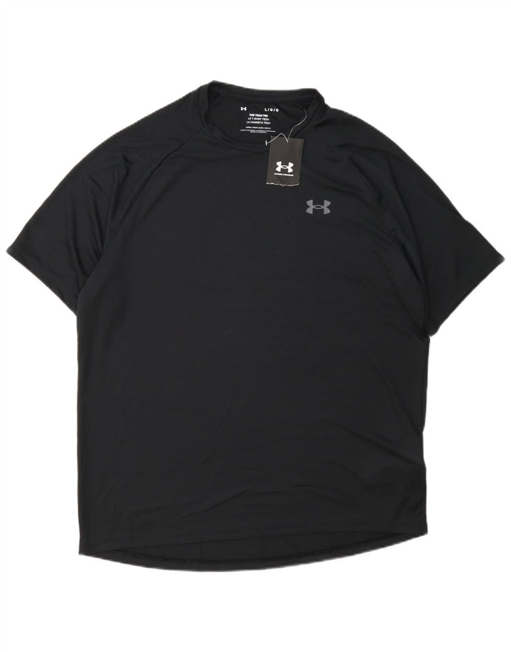 Camiseta masculina Under Armour grande poliéster preto