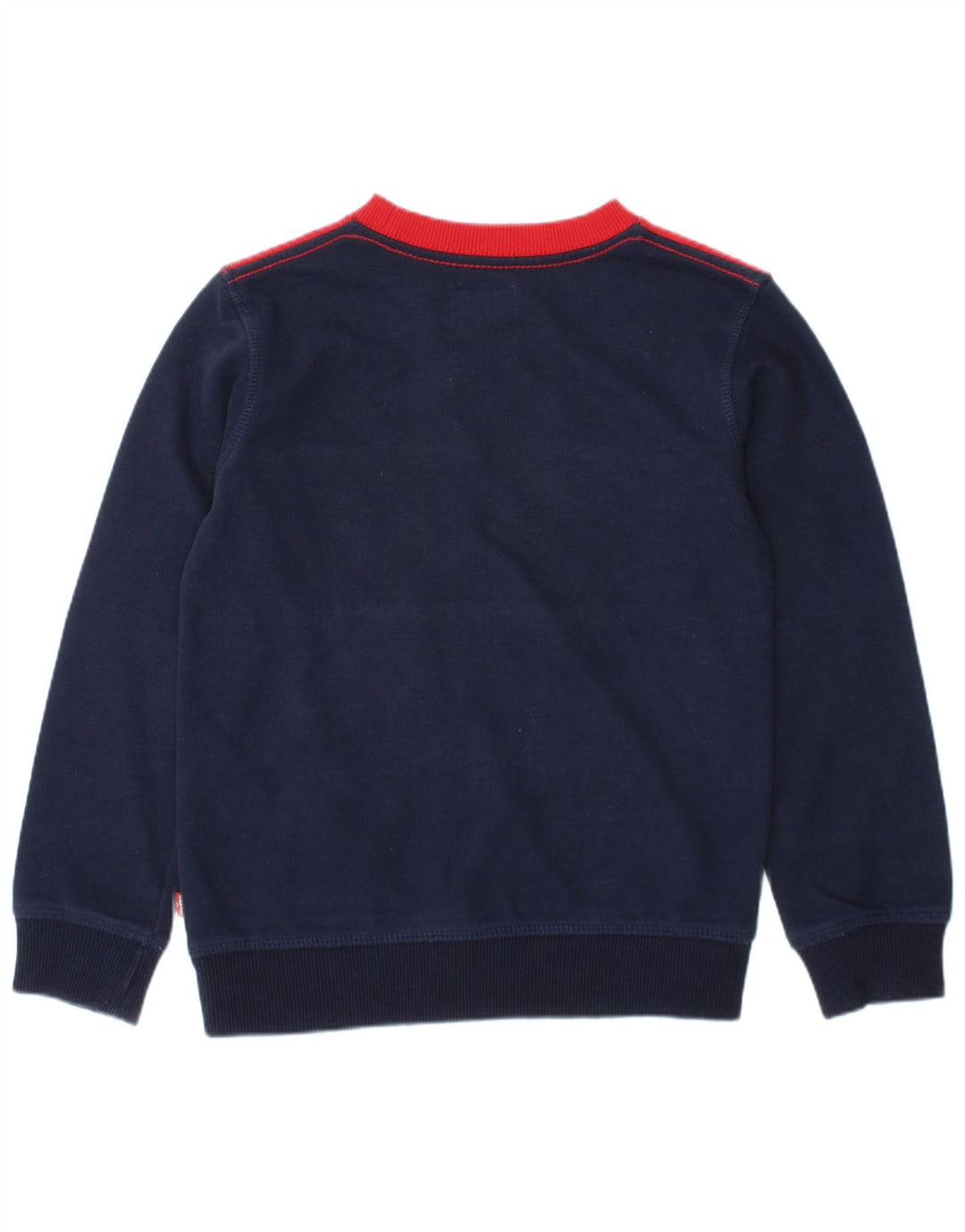 Moletom masculino Levi's 4-5 anos azul marinho Colourblock clássico