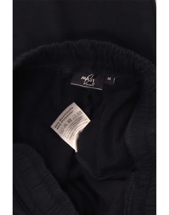 Shorts esportivos gráficos masculinos vintage médio algodão azul marinho