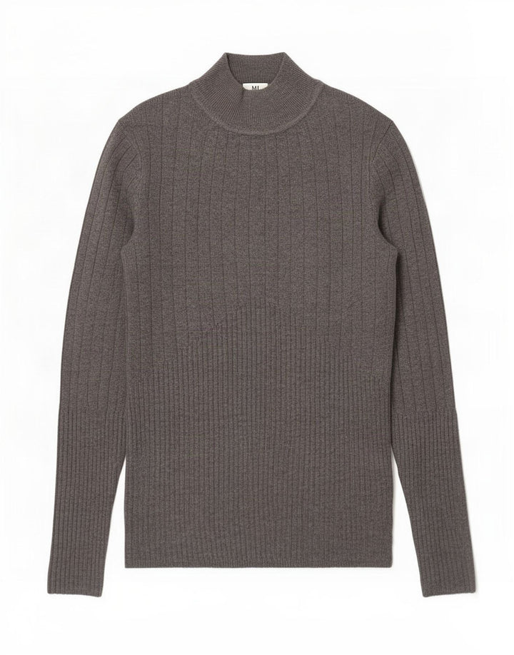 Blusa feminina Marks & Spencer UK 8 pequena viscose cinza