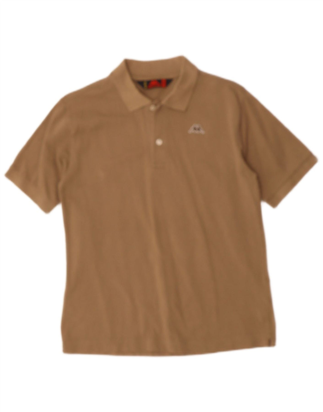 Camisa polo masculina KAPPA XS algodão marrom