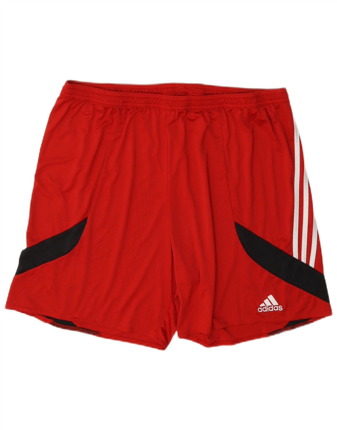 Adidas Masculino Climalite Sport Shorts 2XL Vermelho Colorblock Poliéster