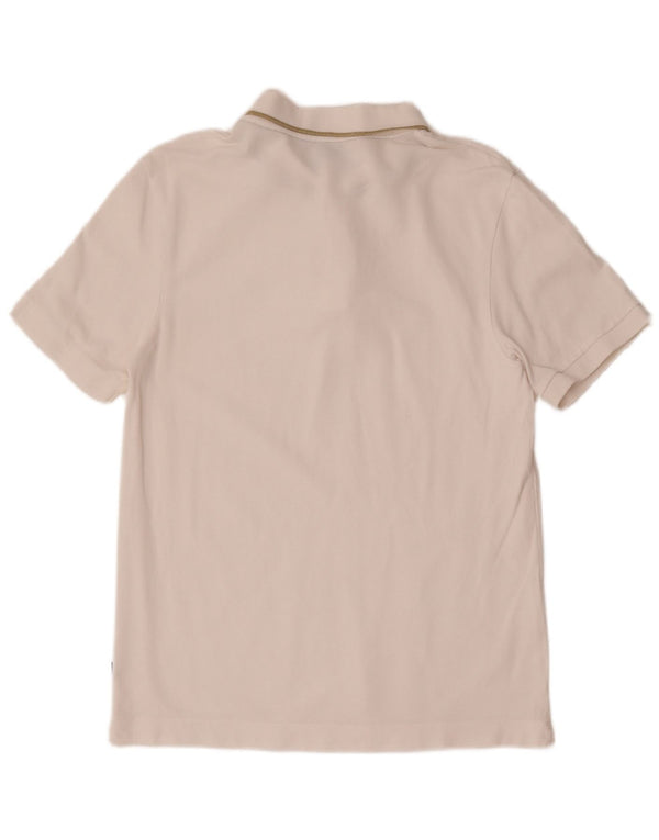 Camisa polo masculina Hugo Boss branca média