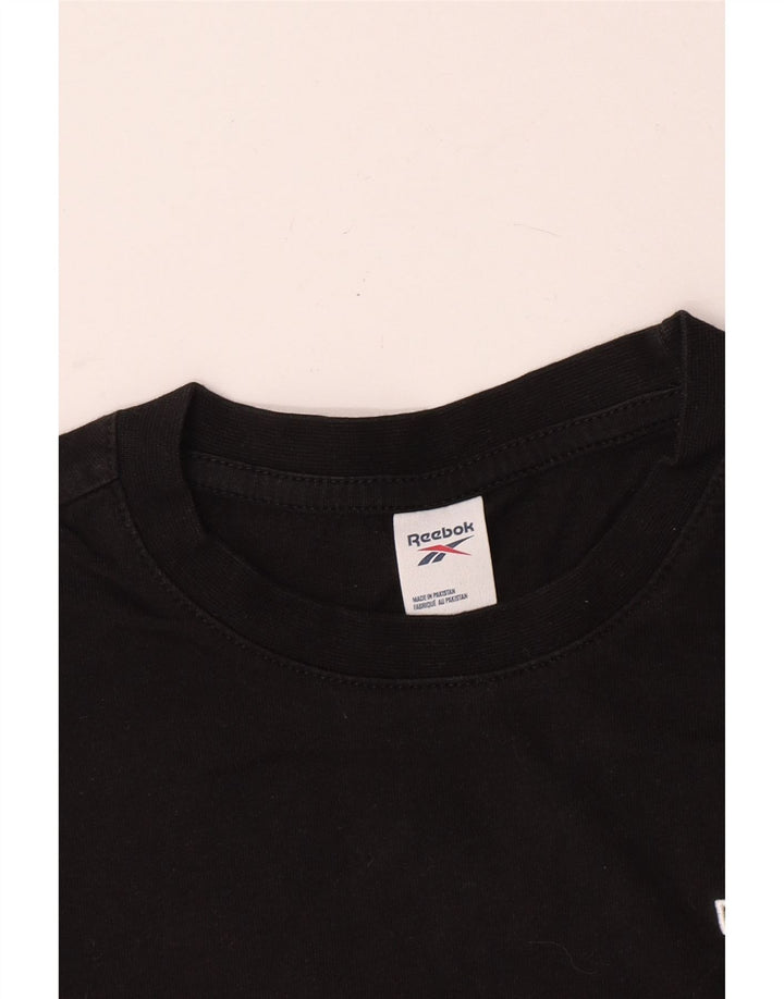 Camiseta masculina Reebok Top XS algodão preto