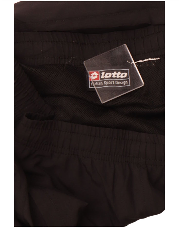 Calça de treino feminina LOTTO UK 14 grande preta