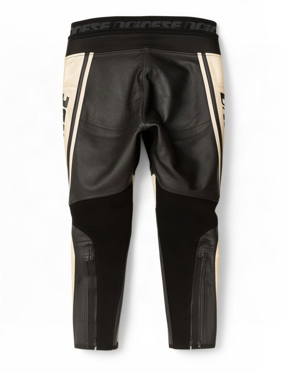 Calça gráfica masculina Dainese IT 48 médio W34 L26 preto colorblock