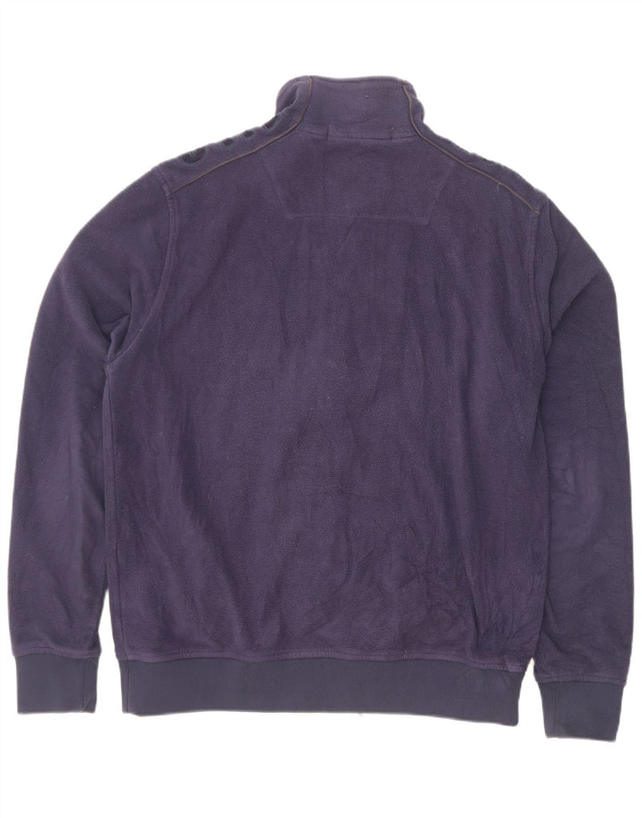 Jaqueta de lã gráfica masculina North Sails UK 42 XL azul marinho poliéster