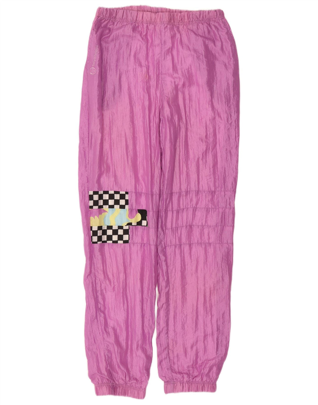 Sergio Tacchini agasalho feminino completo IT 44 médio roxo colorblock