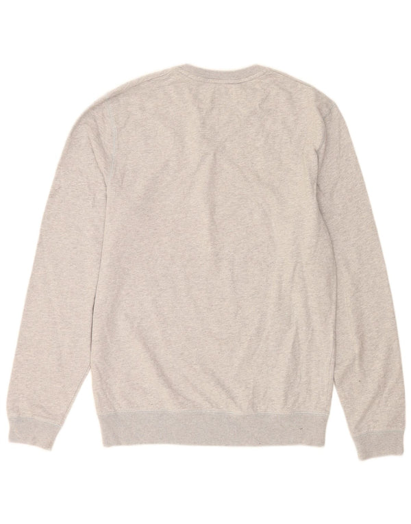 Jack Wills moletom gráfico masculino jumper pequeno algodão cinza