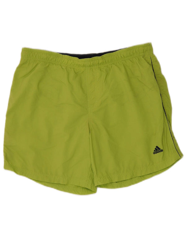 Adidas Mens Sport Shorts Poliamida Verde Médio
