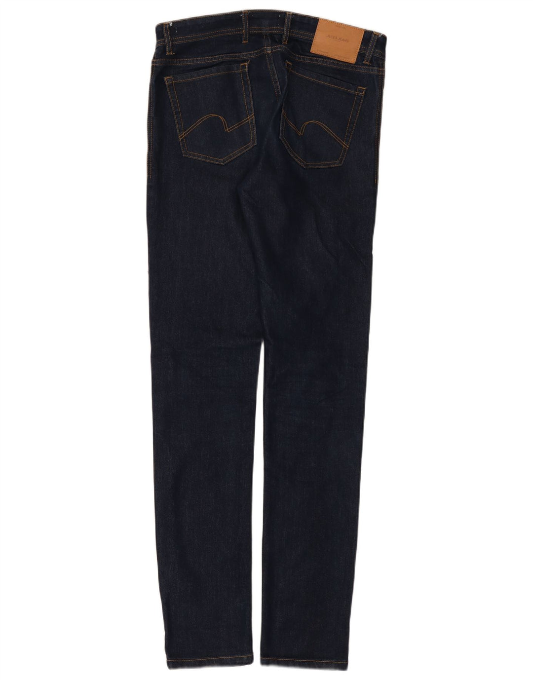 Jules Mens Slim Jeans W38 L34 Azul Marinho Algodão
