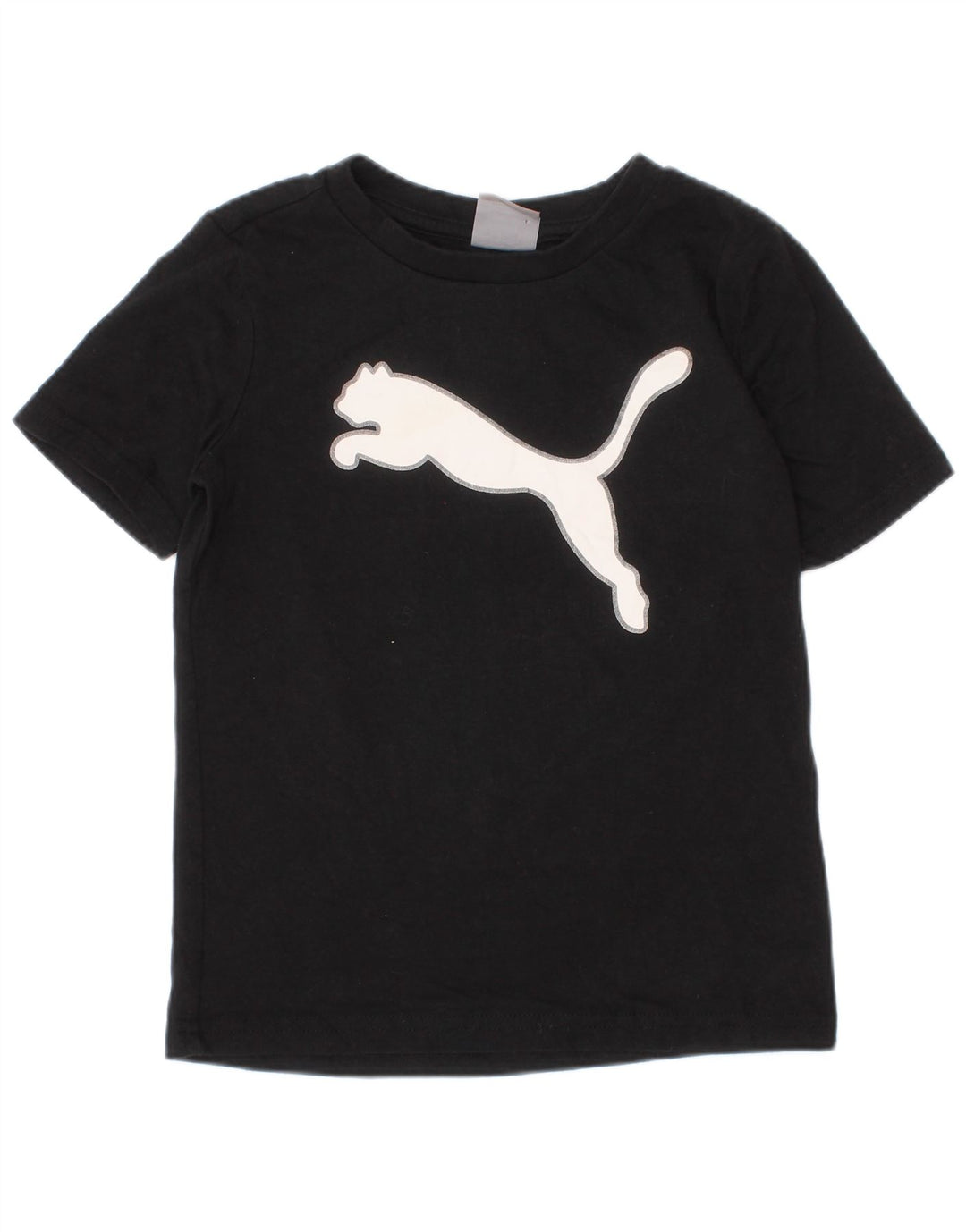 Camiseta Puma Boys Graphic Top 3-4 Anos Preto
