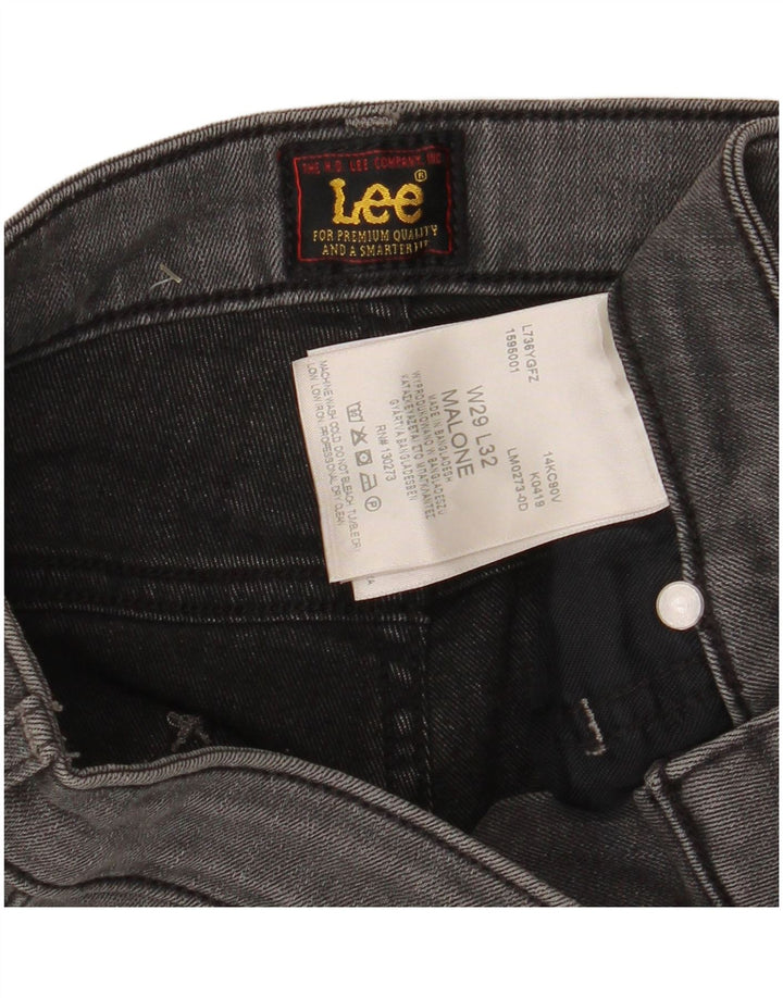Lee Mens Malone Skinny Jeans W29 L32 Algodão Cinza