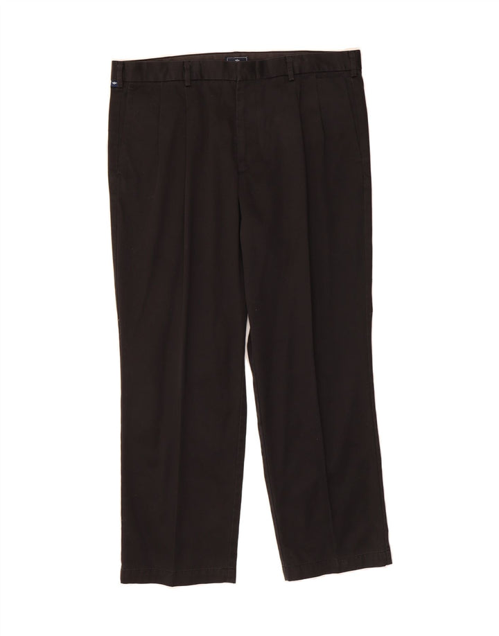 DOCKERS Mens Pegged Chino Trousers W38 L29 Black Cotton Vintage Dockers and Second-Hand Dockers from Messina Hembry 