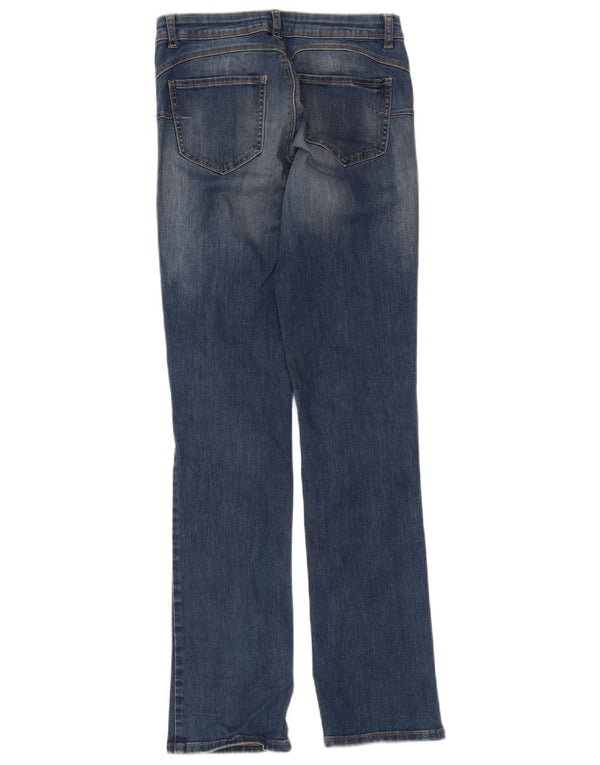 Benetton Jeans Slim Feminino W28 L32 Azul