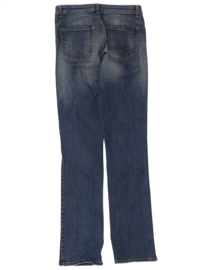 Benetton Jeans Slim Feminino W28 L32 Azul