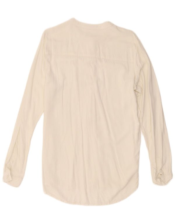 Pulôver feminino Longline Dack's Reino Unido 16 grande rayon branco