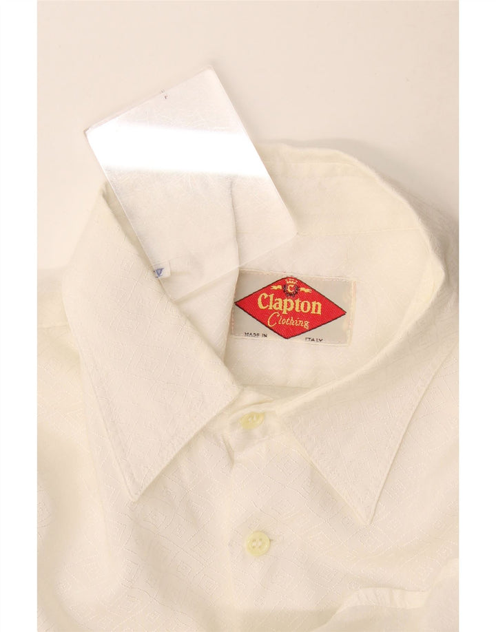 Camisa masculina Clapton grande branca