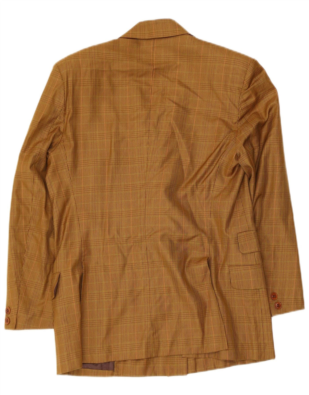 Jaqueta blazer feminina New York Industrie IT 40 pequena xadrez bege