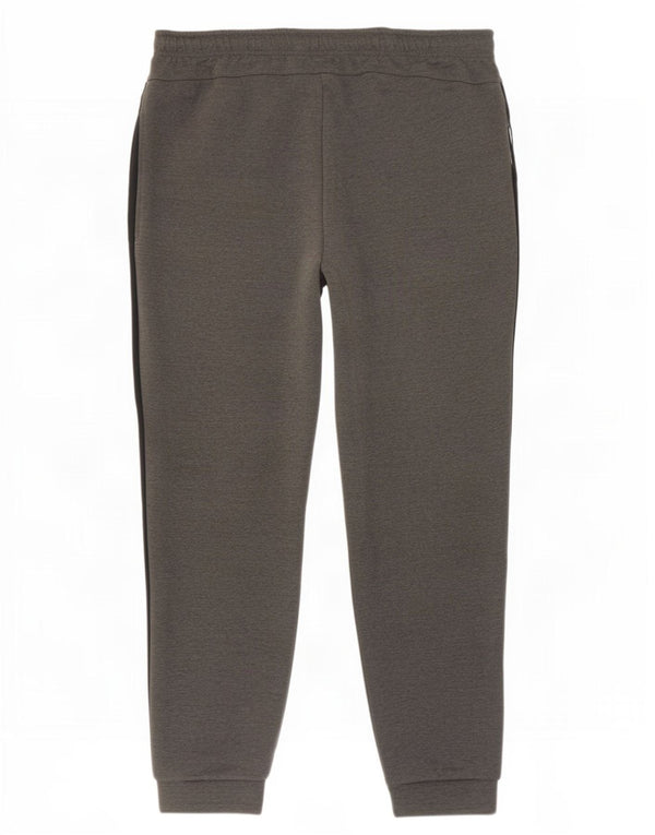 Calça de treino feminina Champion Joggers UK 18 XL cinza colorblock