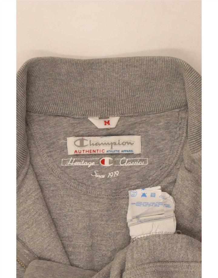 Jaqueta feminina Champion Heritage Classics Tracksuit UK 12 cinza médio