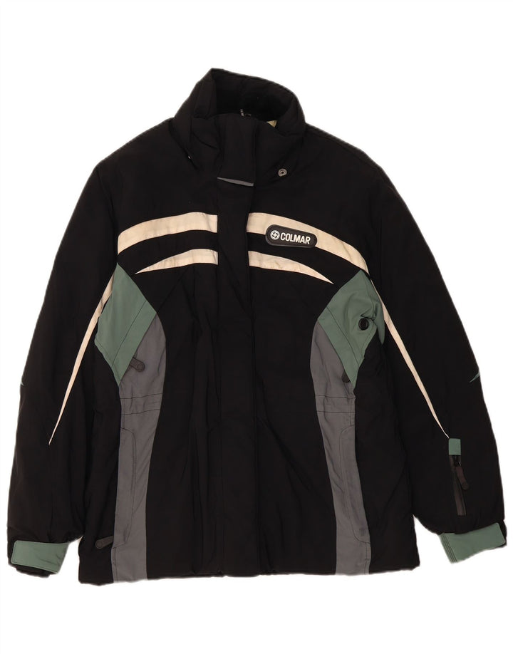 Jaqueta de esqui acolchoada feminina Colmar IT 42 médio preto colorblock esportivo