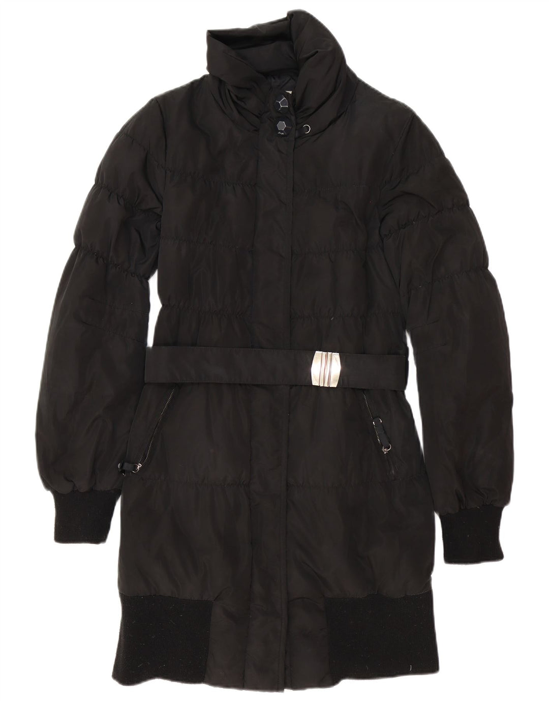 Casaco acolchoado feminino Liu Jo IT 44 poliéster preto médio