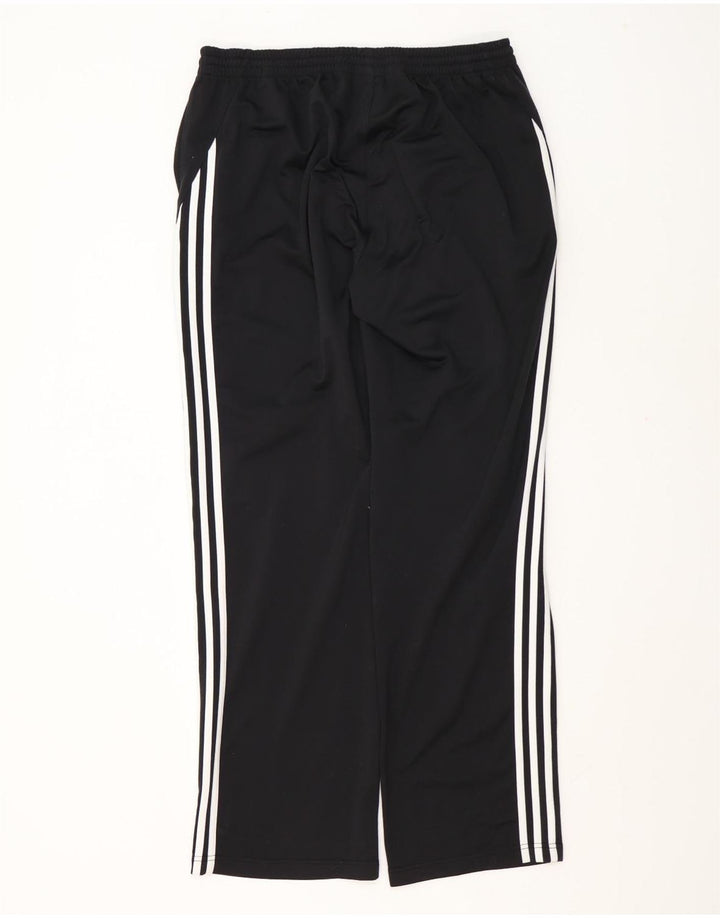 Calça de treino masculina Adidas grande poliéster preto