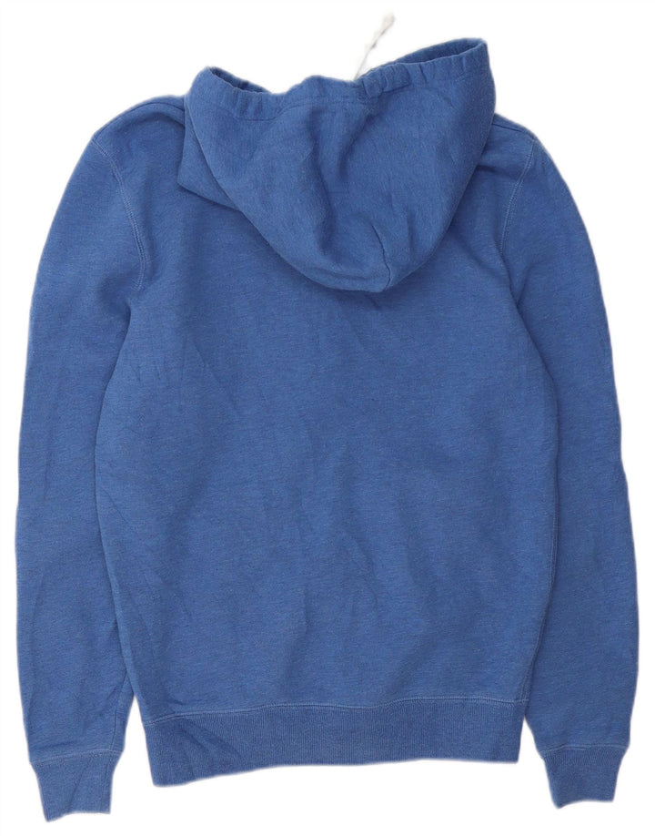 Suéter masculino com capuz e zíper JACK WILLS pequeno algodão azul
