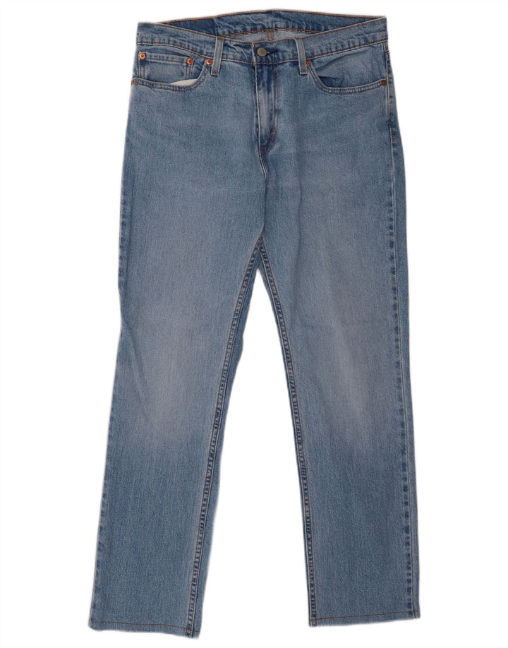 LEVI'S Masculino 511 Slim Jeans W32 L29 Azul Algodão