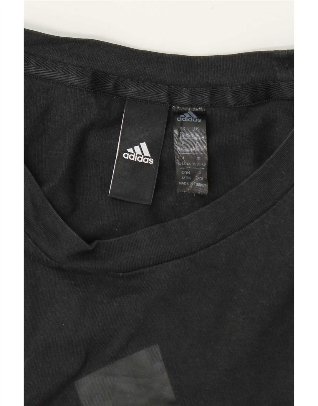 Camiseta Adidas Feminina Graphic UK 12/14 Cinza Médio