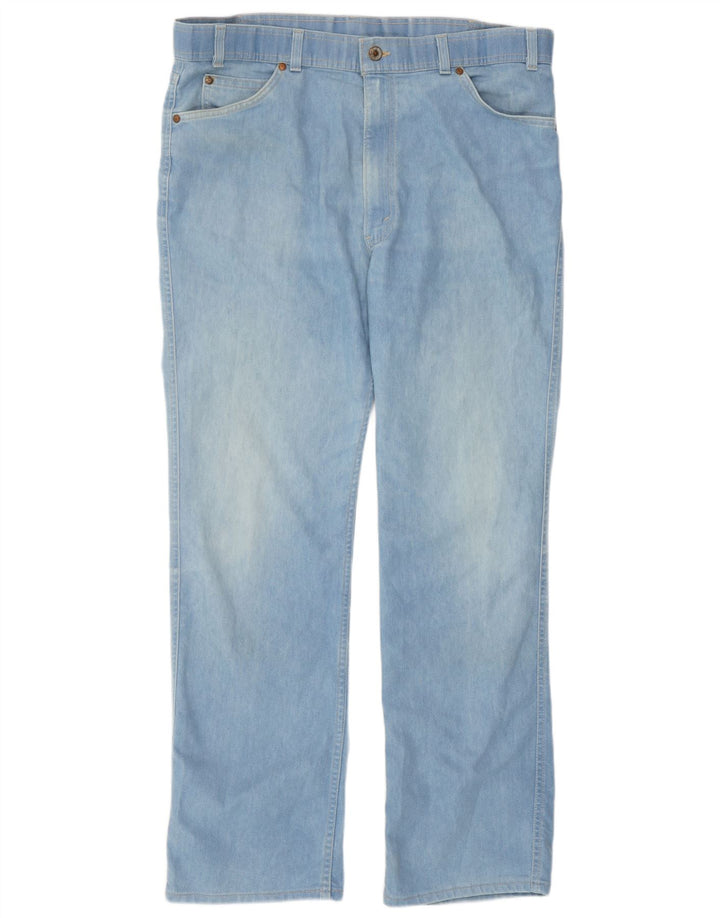 Jeans retos masculinos Levi's W40 L32 algodão azul