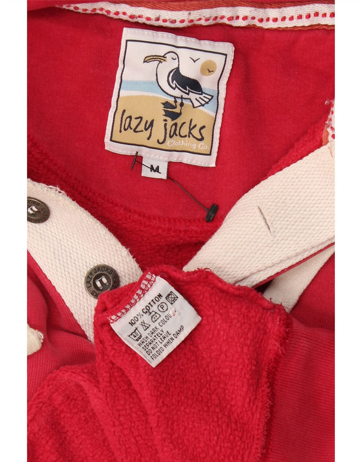 Suéter com capuz gráfico masculino VINTAGE médio algodão vermelho