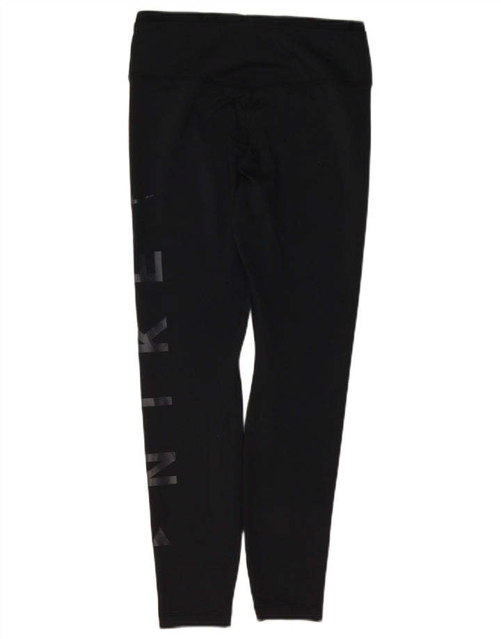Leggings femininas Nike Dri Fit Graphic UK 12 médio preto poliéster