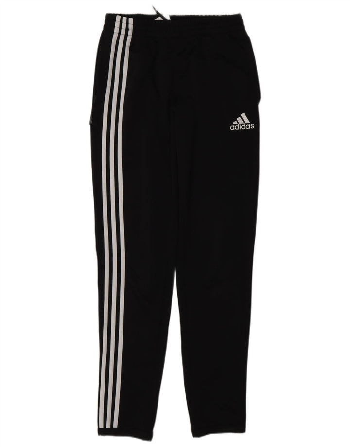 Calças de treino Adidas meninos 13-14 anos preto poliéster