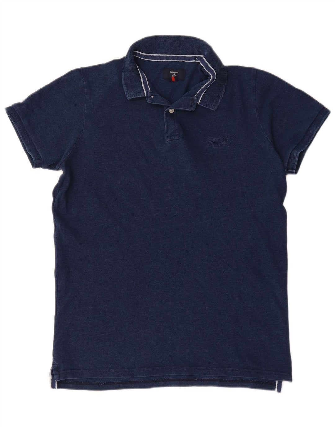 Camisa polo masculina Superdry XL azul marinho algodão