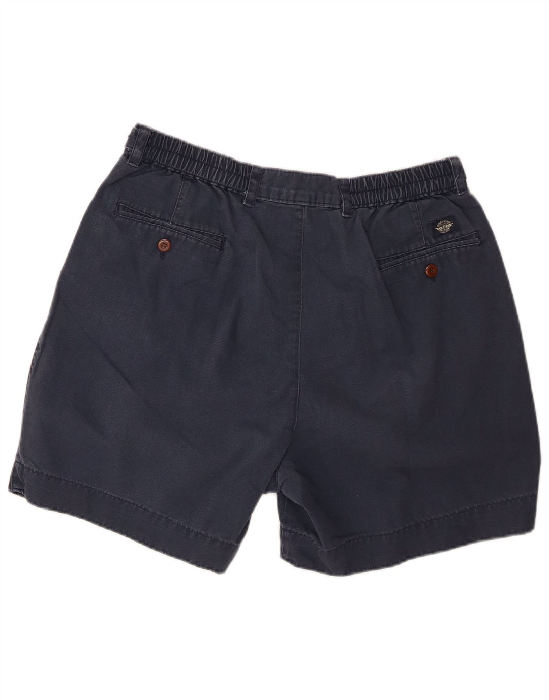 DOCKERS Masculino Pegged Chino Shorts W34 Grande Algodão Azul Marinho
