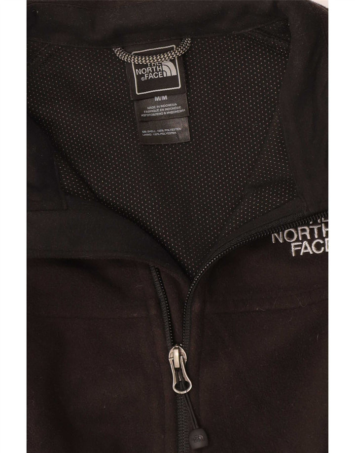 Jaqueta de lã feminina The North Face UK 12 poliéster preto médio